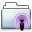 Podcast Folder Graphite Smooth Icon 32x32 png